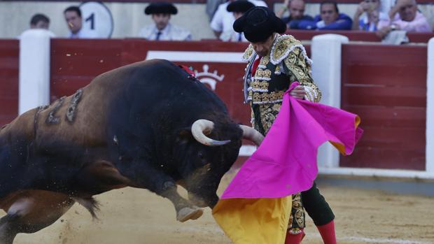 José Tomás, el pasado año en Valladolid