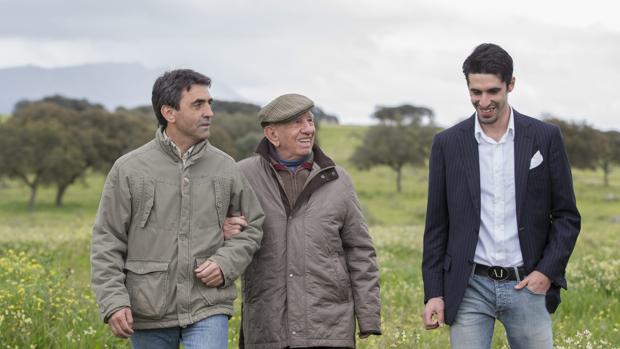 Alejandro Talavante, con los Victorino