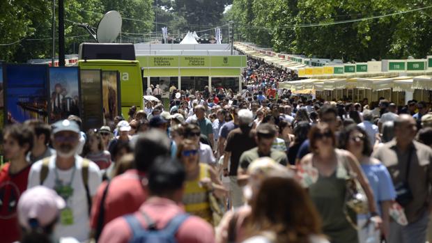 Imagen de la Feria del Libro de Madrid de 2017
