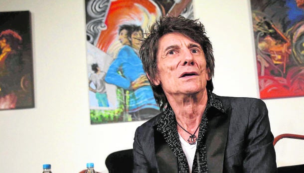 Ron Wood, en Barcelona