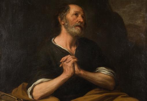 «San Pedro penitente», obra que está en una colección privada valenciana