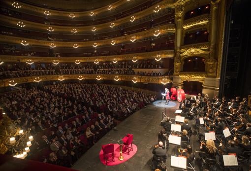 El Liceo ha vuelto a llenar la sala