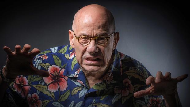 James Ellroy, fotografiado en París en 2016