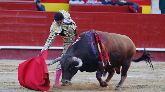 Miguel Ángel Perera, en un dereechazo