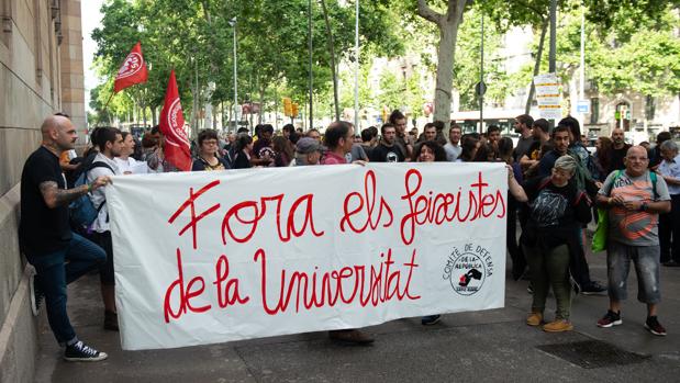 Los estudiantes, en la Universidad de Barcelona