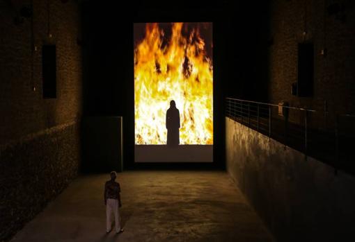 Vídeo de Bill Viola en Las Salinas de Ibiza