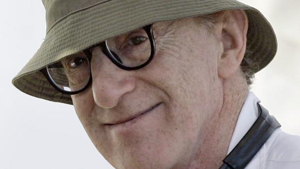 Woody Allen, fotografiado en un rodaje