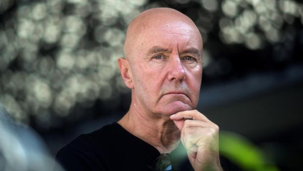 Irvine Welsh, fotografiado en Barcelona