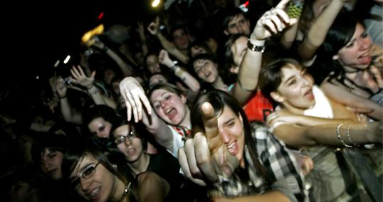 El público se decanta cada vez más por los festivales