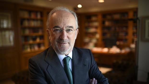 Santiago Muñoz Machado, en su despacho madrileño