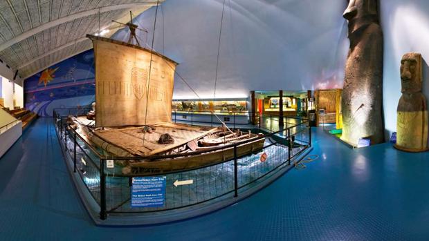 El museo Kon-Tiki, en Noruega