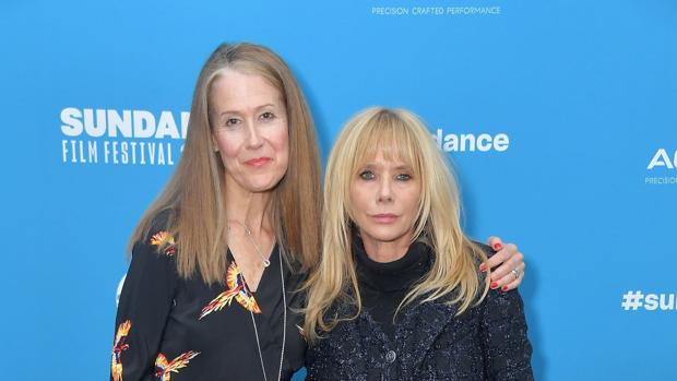Ursula Macfarlane y Rosanna Arquette, en el Festival de Sundance