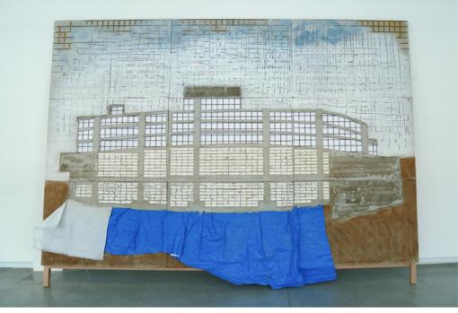 «Blue Building» (2015), Marwan Rechmaoui
