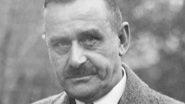 El escritor alemán Thomas Mann