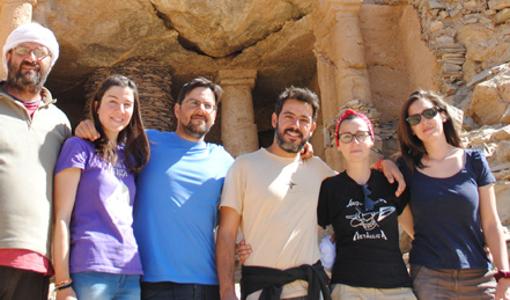 Los investigadores del proyecto Sikait Project en el yacimiento arqueológico