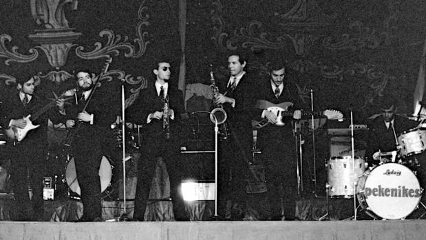Los Pekenikes, en una actuación de 1967