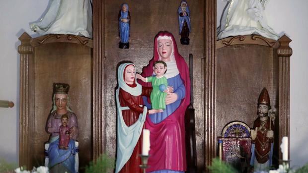 Las tallas repintadas de Rañadoiro, en el concejo asturiano de Tineo