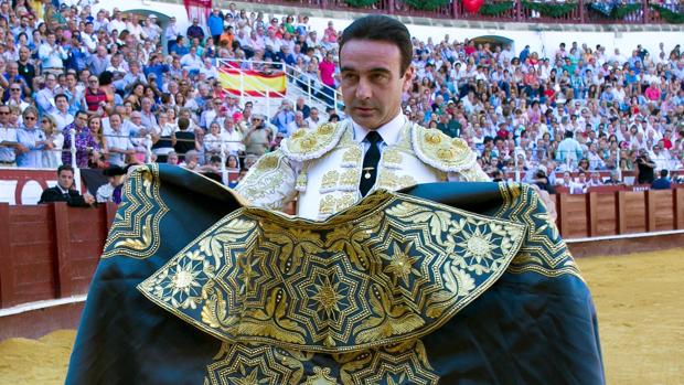 Enrique Ponce, el pasado año en Málaga