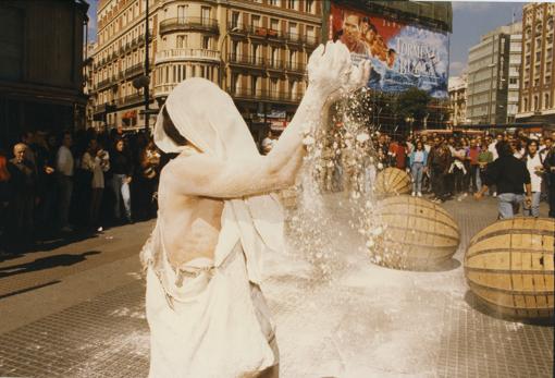 «Manes», uno de los primeros espectáculos de La Fura