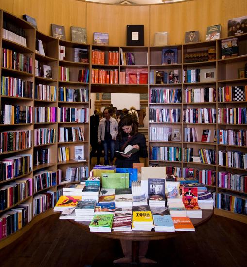 Librería de Santiago, en Óbidos (Portugal)