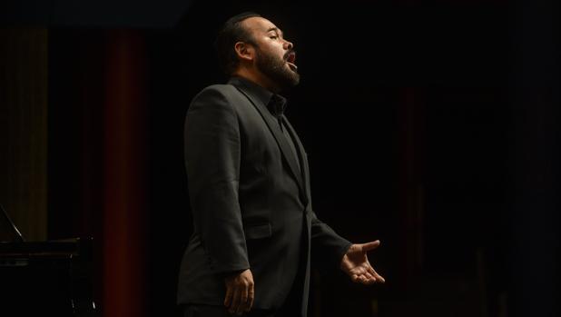 Javier Camarena, durante el recital