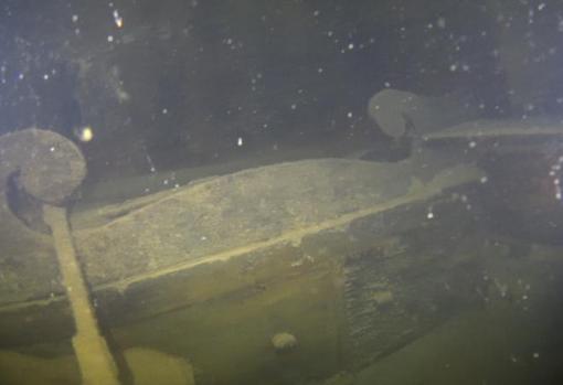 Detalle del interior del barco HMS Terror