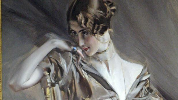 Retrato de Cléo de Mérode, de Giovanni Boldini