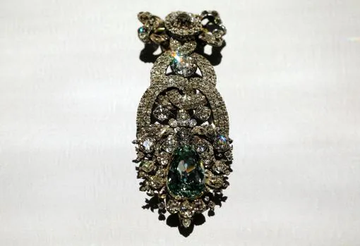 El «Diamante verde», una de las joyas de la colección