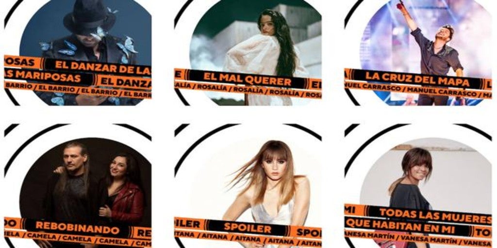 Premios Odeón, los Goya de la música: ¿Cuál es tu artista favorito?
