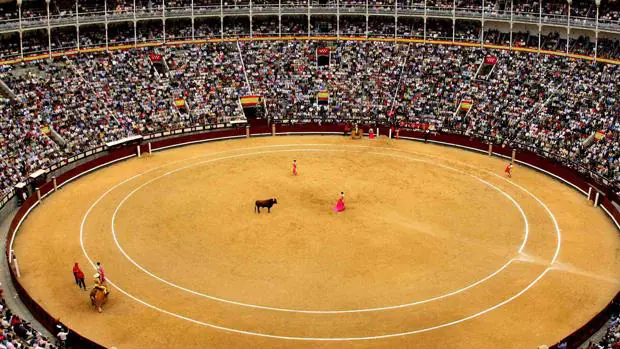 Plaza de toros de Las Ventas, en tarde de feria