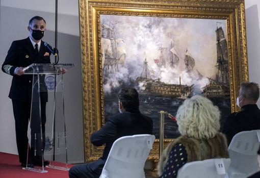 A moment during the presentation of