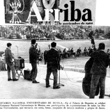 Pekenikes, in a contest at the Palacio de Deportes in 1960