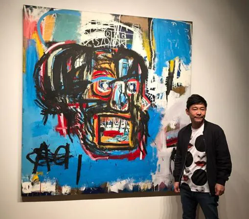 El coleccionista Yusaku Maezawa pagó 110,5 millones de dólares por este Basquiat