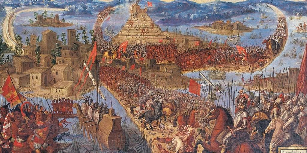 Una Vision Inedita De La Caida De Tenochtitlan Un Asedio Naval En Tierra Firme