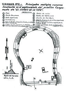 Sketch of Osset from the Forao de la Tuta