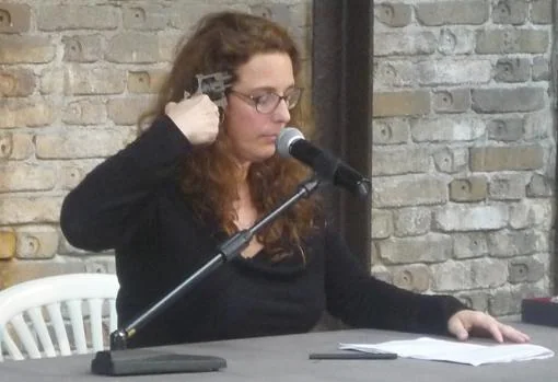 The artist Tania Bruguera in one of her 'performances'