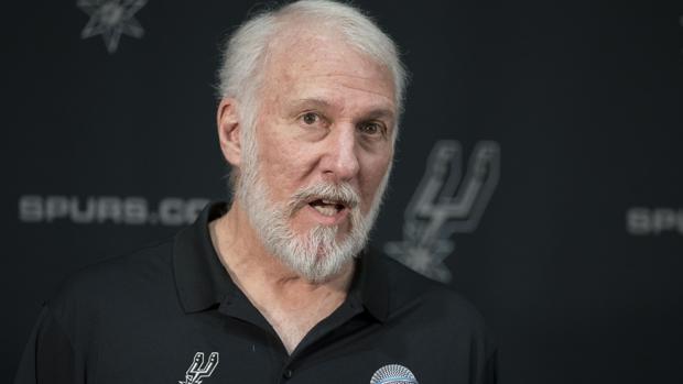 Popovich, técnico de los Spurs