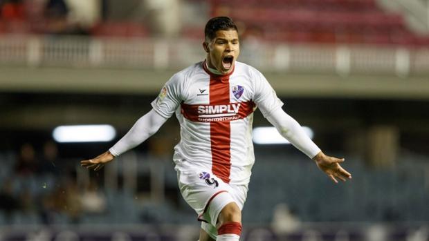 «Cucho» Hernández, goleador del Huesca