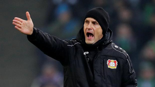 Heiko Herrlich, entrenador del Bayer Leverkusen