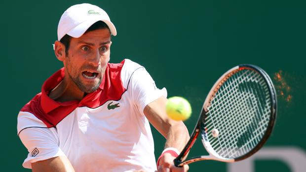 Novak Djokovic, durante su partido contra Thiem