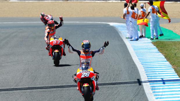 En el circuito de Jerez