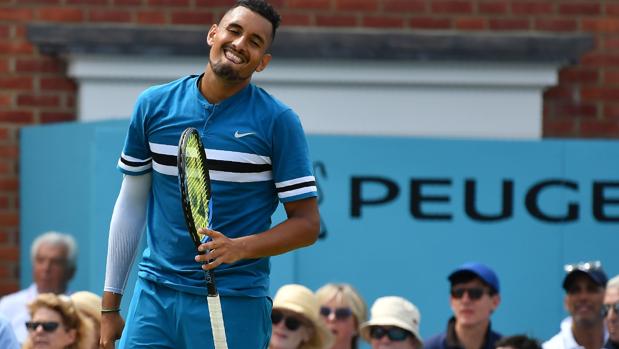 El australiano Nick Kyrgios, en Queen's