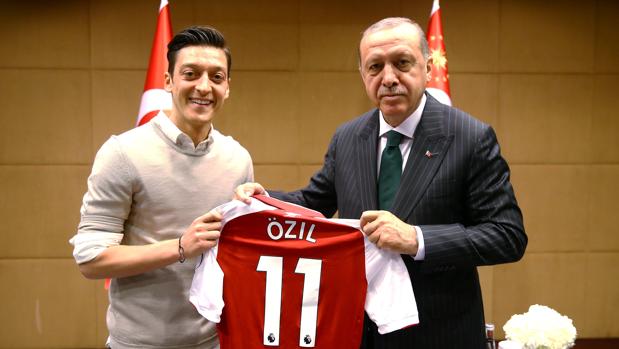 Ozil, durante un partido del Mundial de Rusia 2018