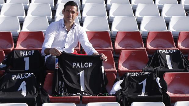 Andrés Palop, en el Sánchez Pizjuán de Sevilla