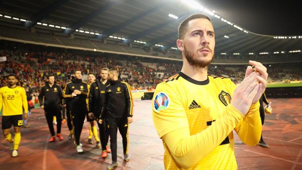 Hazard, después del último partido de Bélgica
