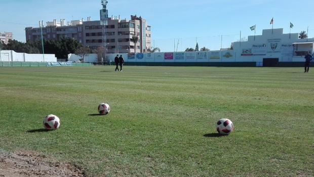 El Pozuelo, el estadio del Juventud Torremolinos, uno de los clubes del Grupo IX de Tercera