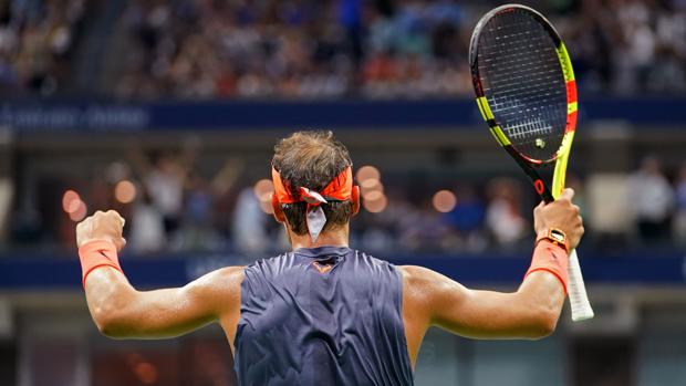 Nadal, durante el último US Open
