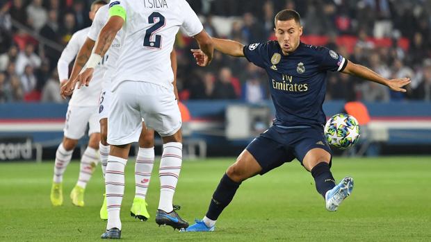 Hazard, ante el PSG