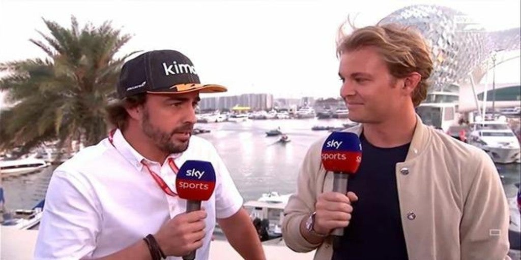 Alonso es la estrella en Abu Dabi