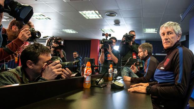 Barcelona: El «aviso» de Quique Setién a la plantilla